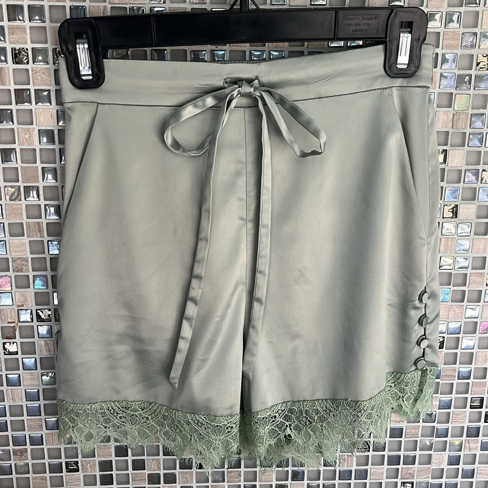 Night night, Jonathan Simkhai women’s  XS silk high waist shorts
